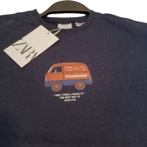 Zara Kids Blue T-shirt
